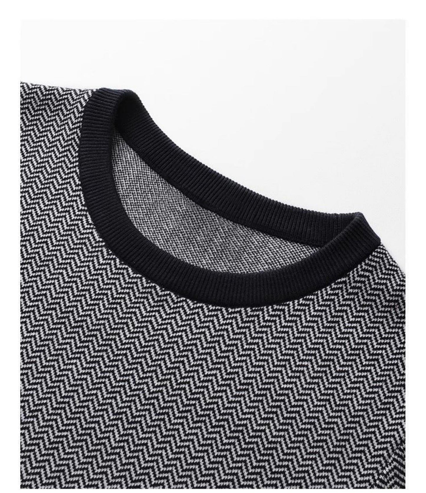 2025SS herringbone pattern T-shirt THOM TREND