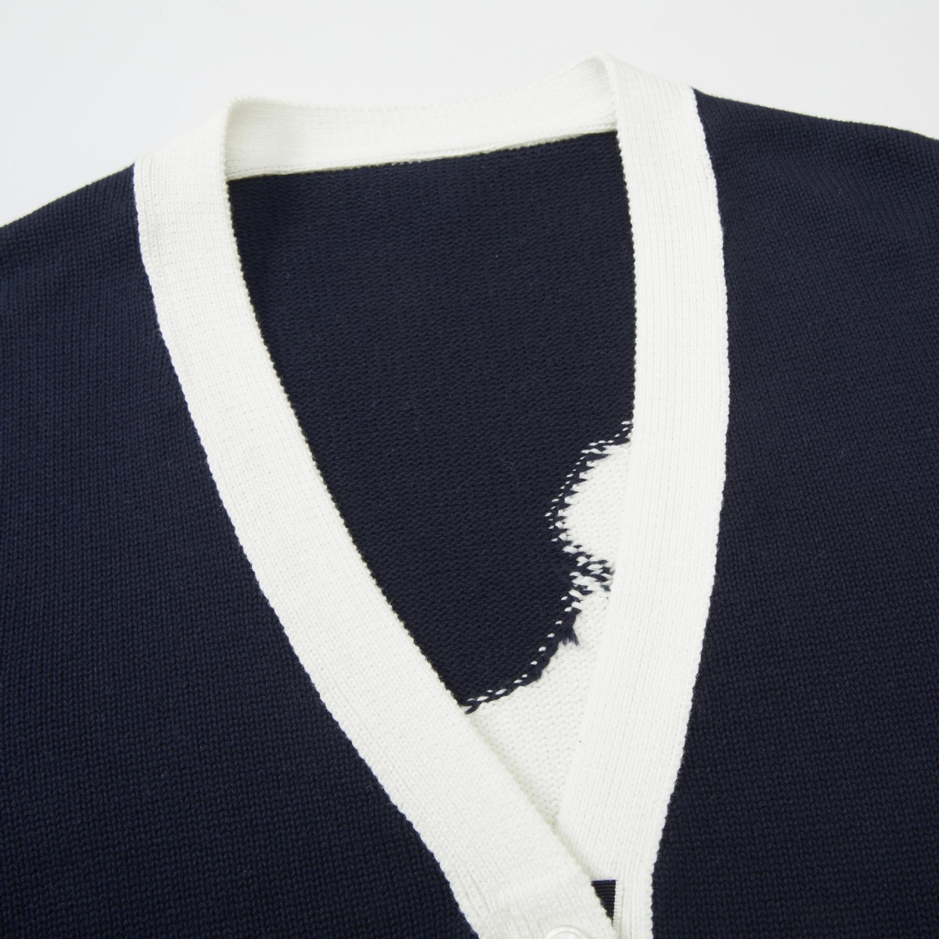 2025SS Back Dog Cardigan THOM TREND