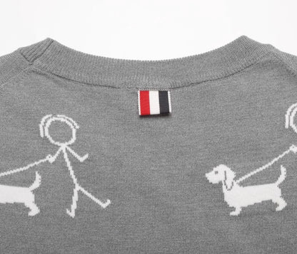 2025SS  Knitted T-shirt THOM TREND