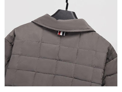 2025SSS Plaid four-bar jacket THOM TREND