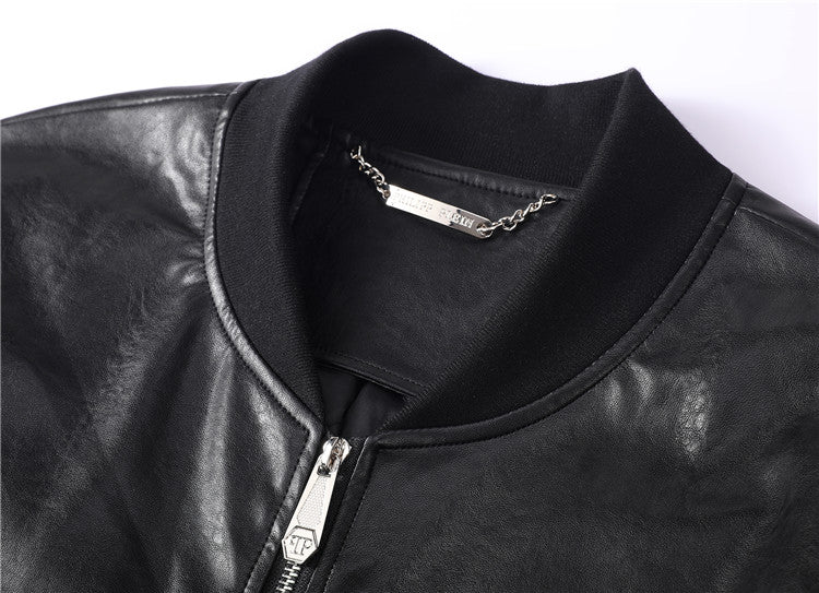 New-LOGO Cowhide Jacket