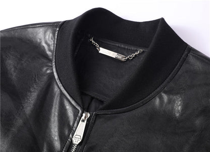 New-LOGO Cowhide Jacket