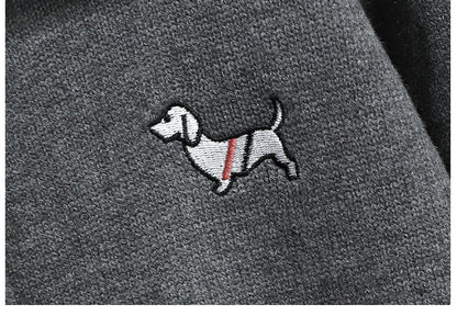 Fake two-piece cardigan + pleated skirt THOM TREND