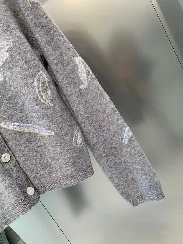 2025SS diamond pattern cardigan（副本） THOM TREND