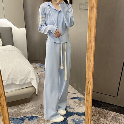 2025SS Hooded long-sleeved set THOM TREND