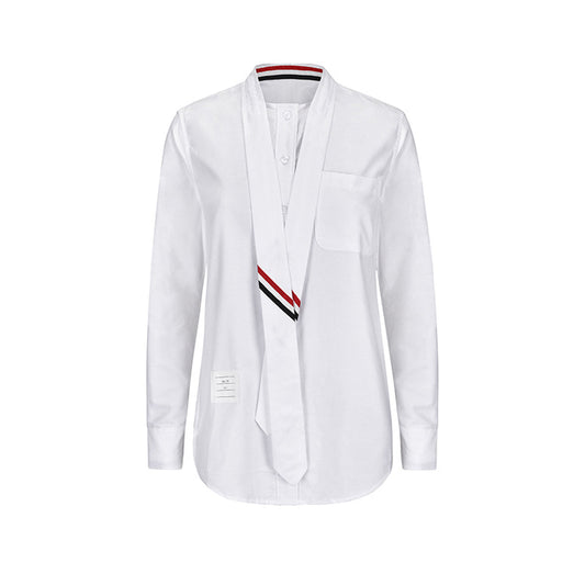 Ladies Tie Shirt THOM TREND
