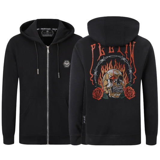 New-2025 Man Black Hoodie