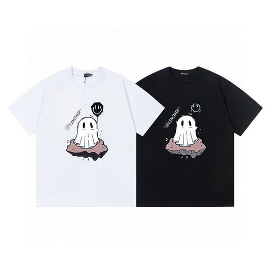 2025ss Spoof Printed T-shirt THOM TREND