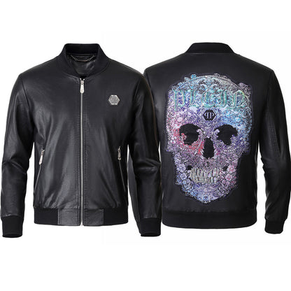 New-2025ss Man Cowhide Jacket