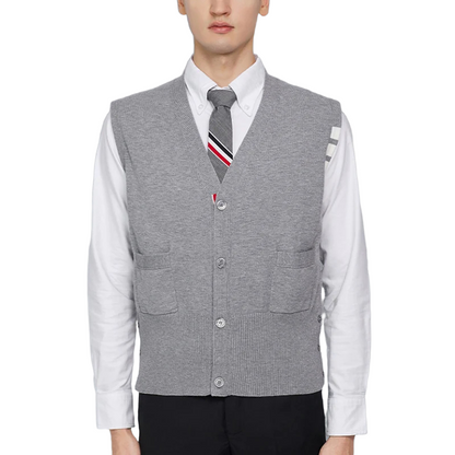 2025 knitted vest THOM TREND
