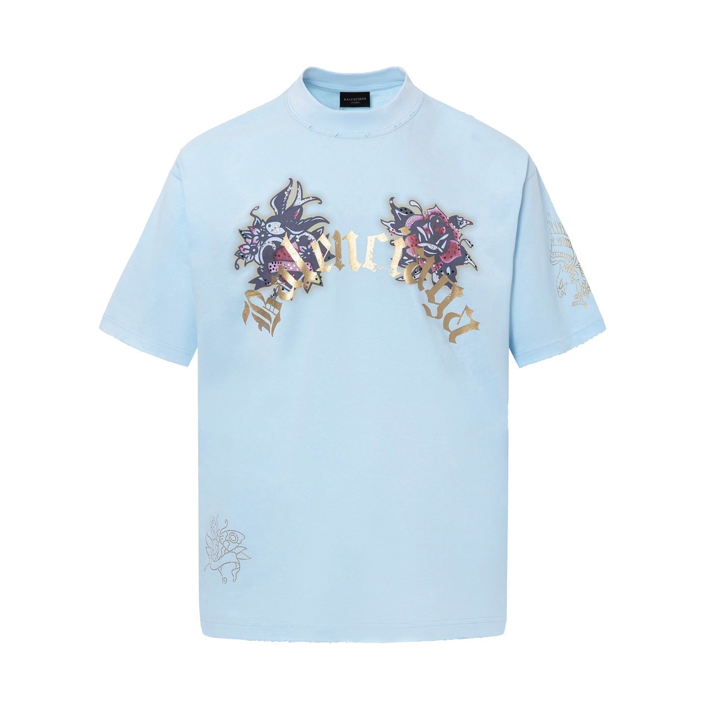 printed embroidered T-shirt THOM TREND