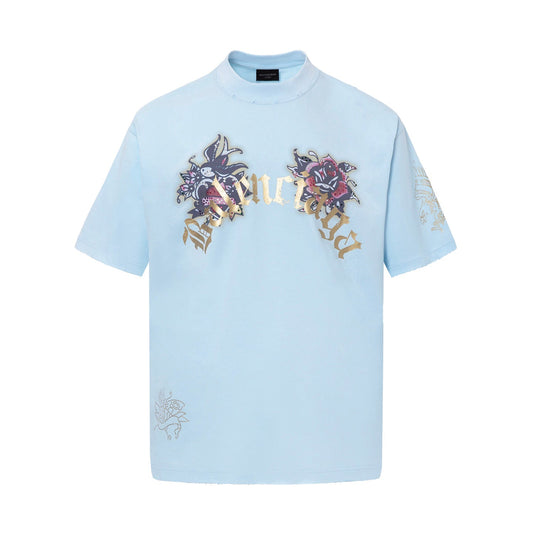 printed embroidered T-shirt THOM TREND