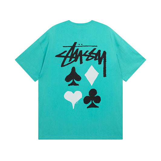 Poker number short sleeves