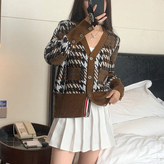 Women's wool crew neck sweater（复制） THOM TREND