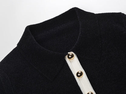 2025SS Short cardigan + dress THOM TREND