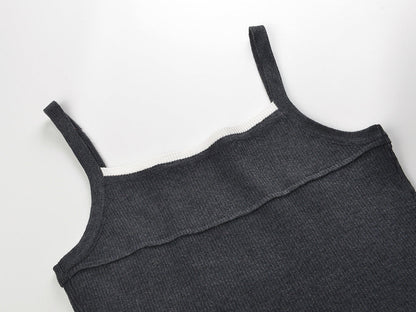 2025SS Cardigan + suspenders set THOM TREND