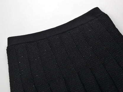 2025SS Sleeveless vest pleated skirt suit THOM TREND