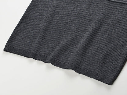 2025SS Cardigan + suspenders set THOM TREND