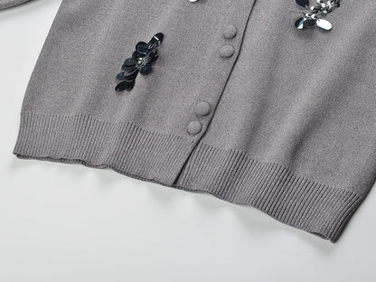 2025SS Bow cuff cardigan THOM TREND