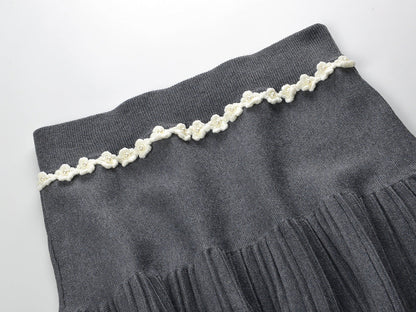 2025SS Cardigan + vest + skirt three-piece set THOM TREND