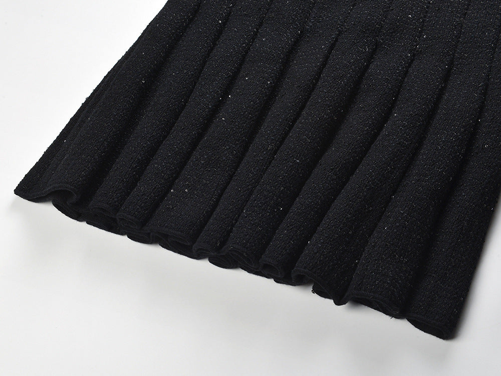 2025SS Sleeveless vest pleated skirt suit THOM TREND