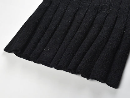 2025SS Sleeveless vest pleated skirt suit THOM TREND