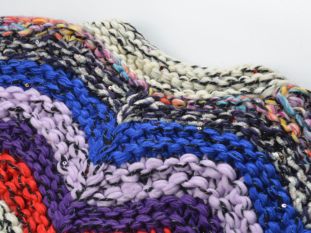 2025SS Chunky knit cardigan jacket THOM TREND