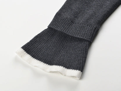 2025SS Cardigan + suspenders set THOM TREND