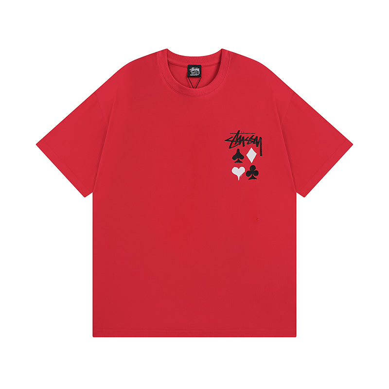 Poker number short sleeves
