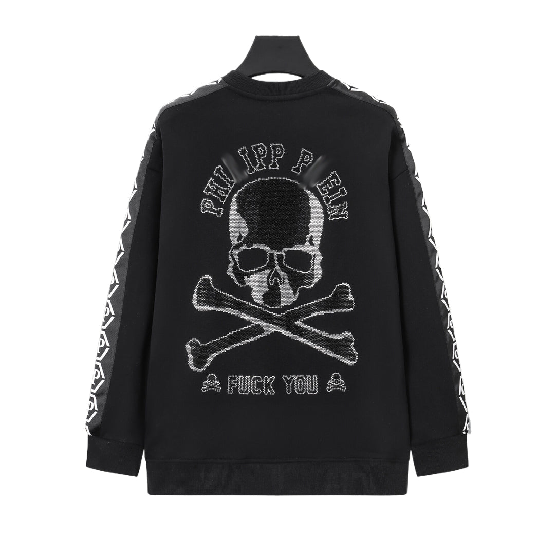 2025SS Sports Black Hoodie