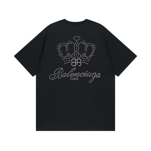 crown print T-shirt THOM TREND