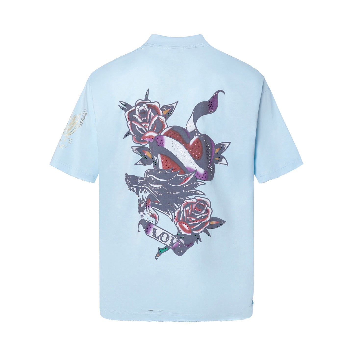 printed embroidered T-shirt THOM TREND