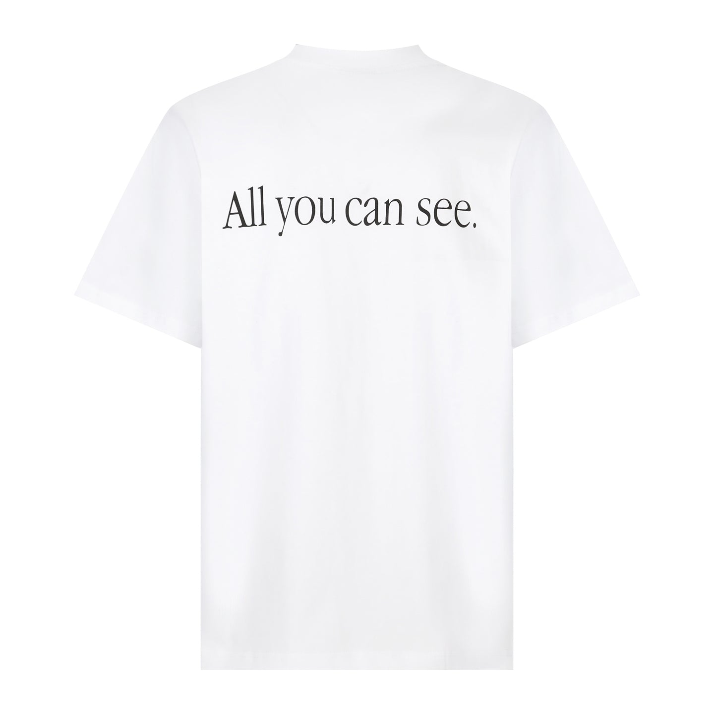 hat brim print T-shirt THOM TREND