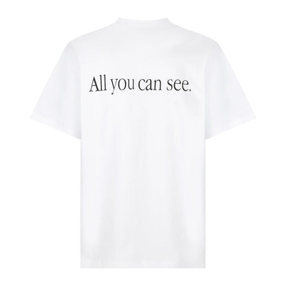 hat brim print T-shirt THOM TREND