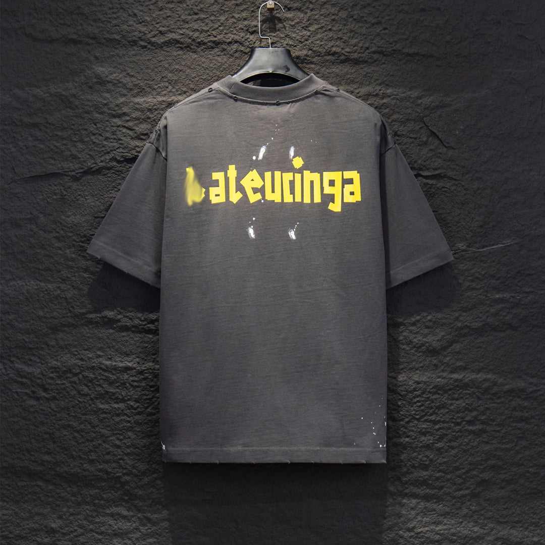 LOGO EMBROIDERED T-SHIRT THOM TREND