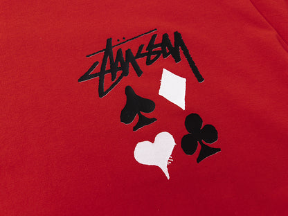 Poker number short sleeves
