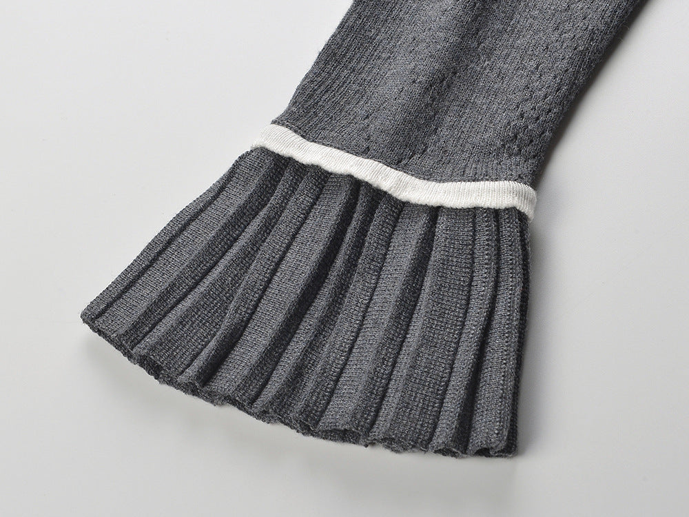 2025SS Cardigan + vest + skirt three-piece set THOM TREND