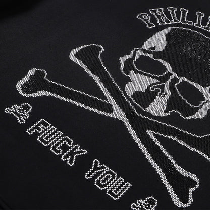 2025SS Sports Black Hoodie