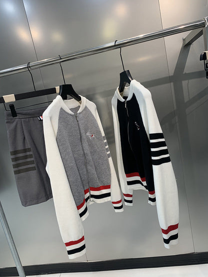 Sweatshirt baseball jacket