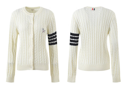 Women's crew neck jacket