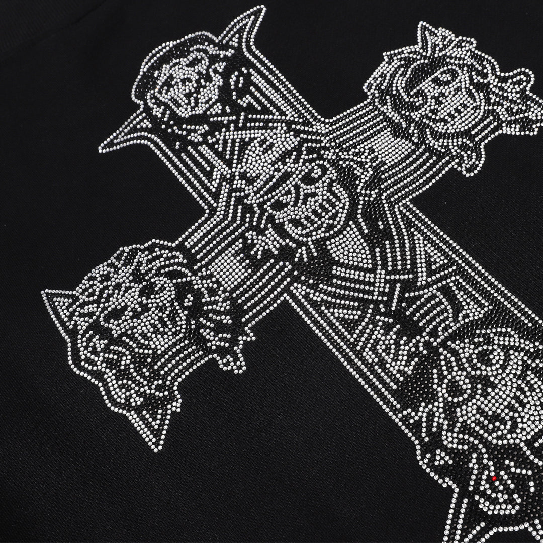 New-2025 Sports Black Hoodie