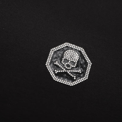 SOLO-Hot stamping Skull T-shirt