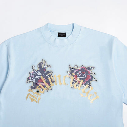 printed embroidered T-shirt THOM TREND