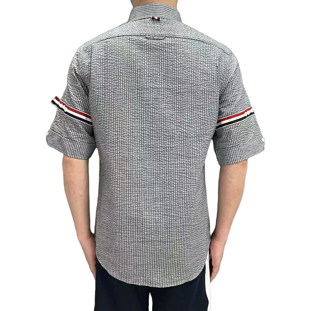2025SS  Seersucker shirt THOM TREND