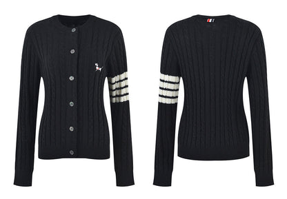 Women's crew neck jacket