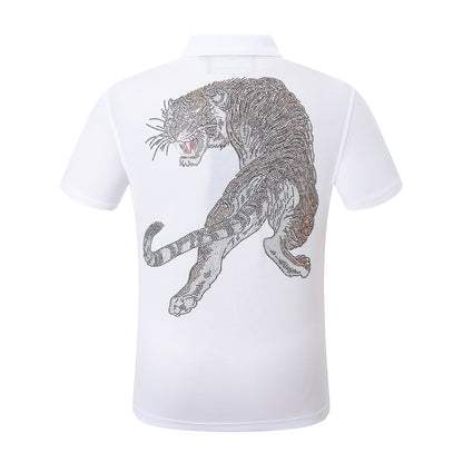 SOLO-2024ss White POLO shirt