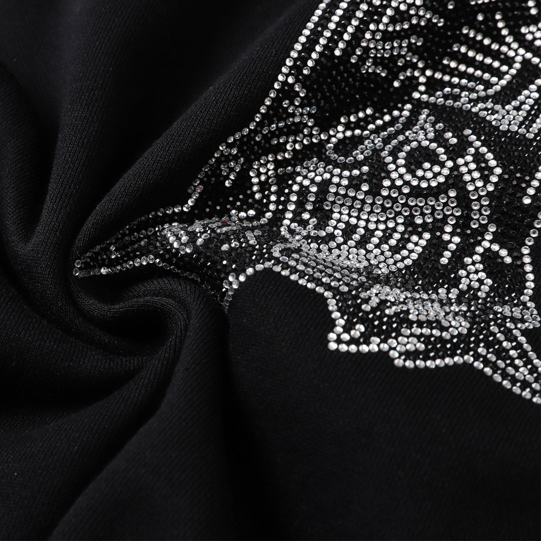 New-2025 Sports Black Hoodie