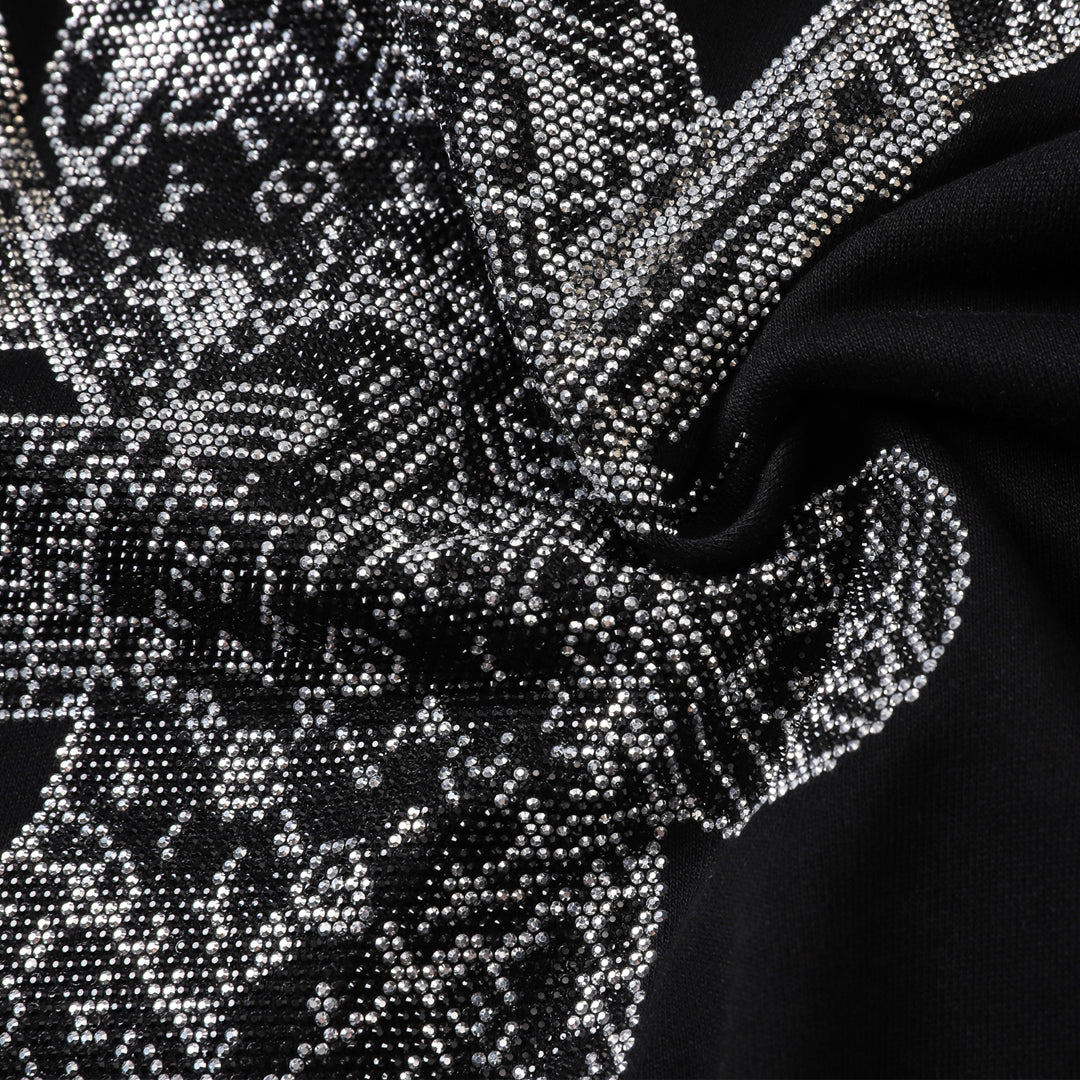 New-2025 Sports Black Hoodie