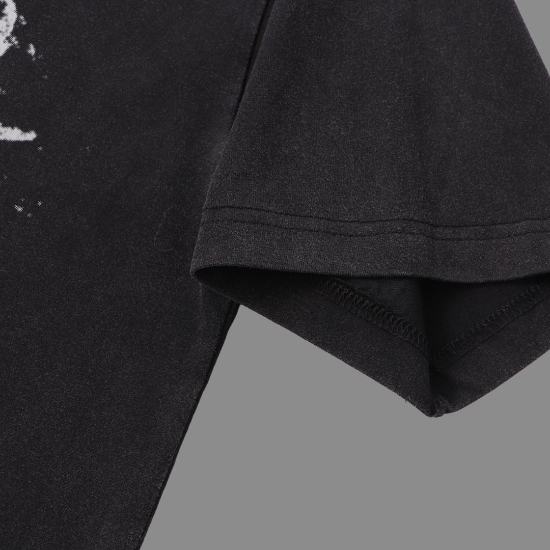 2025SS Letter Embroidered T-shirt THOM TREND