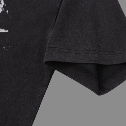 2025SS Letter Embroidered T-shirt THOM TREND